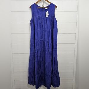 J. Jill A Line Tiered Maxi Dress XLT